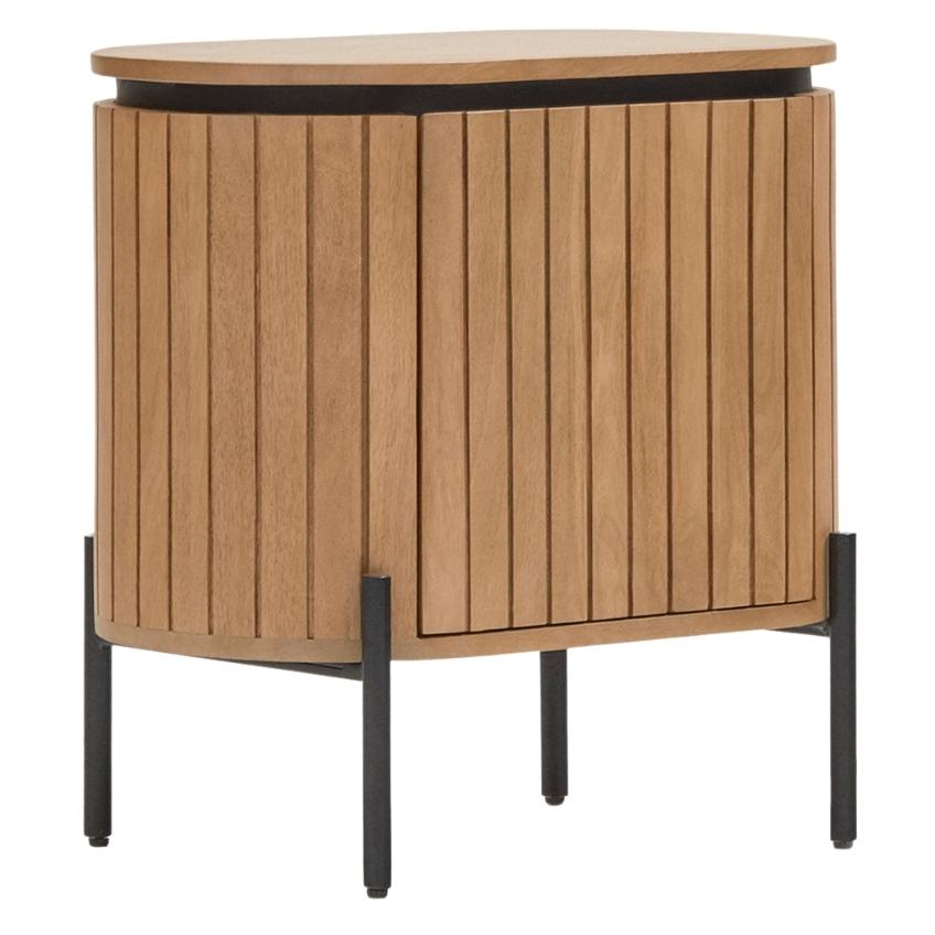 Dřevěný noční stolek Kave Home Licia 55 x 55 cm Kave Home