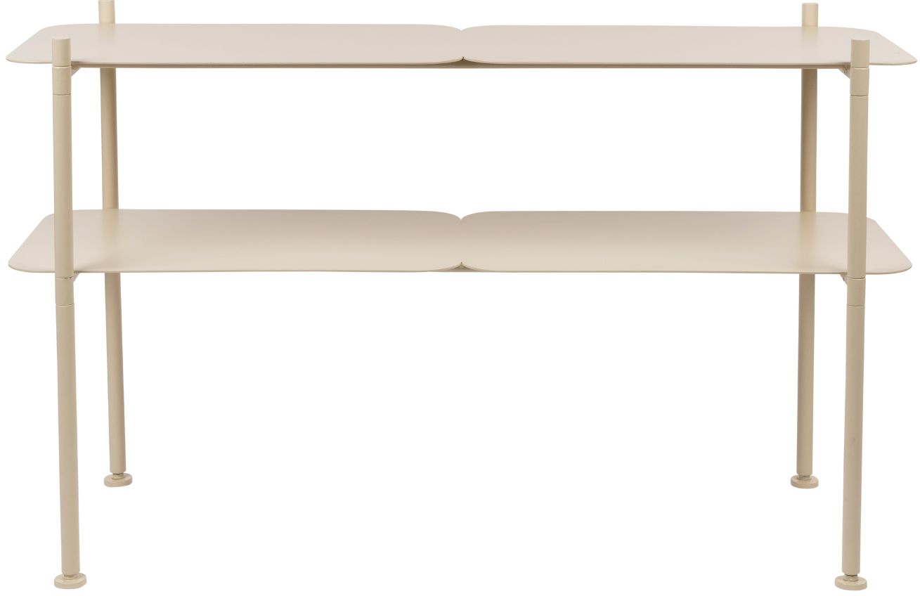 Béžový kovový modulární regál ZUIVER RIVER 100 x 35 cm Zuiver