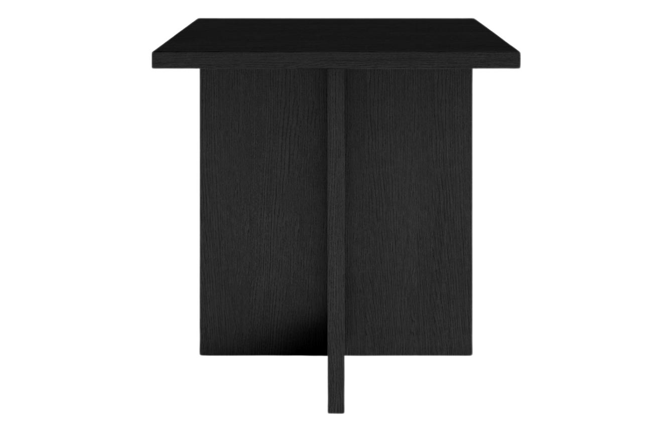 Černý dubový konferenční stolek MOJO MINIMAL 39
