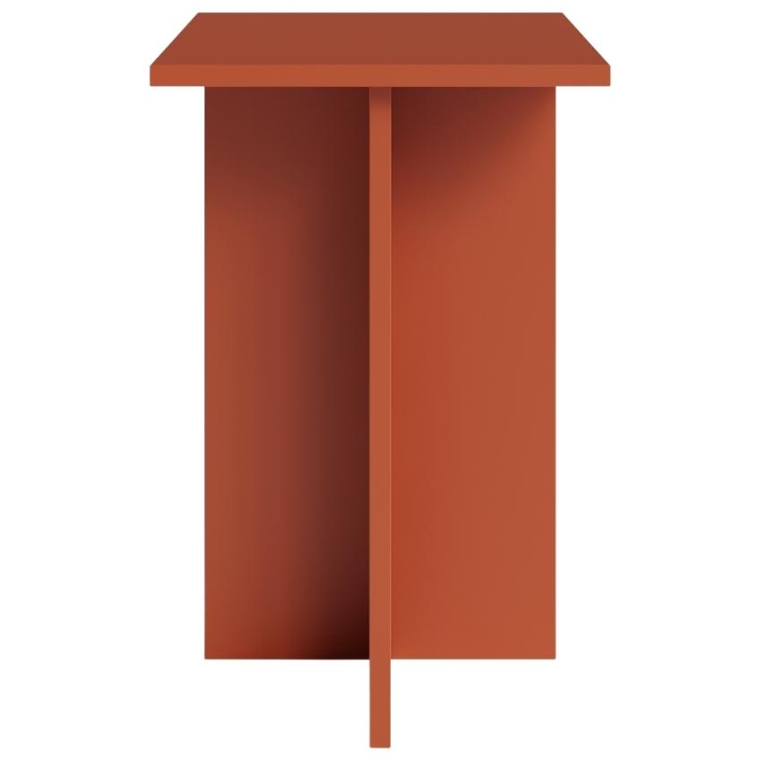Červený vysoký odkládací stolek MOJO MINIMAL 39