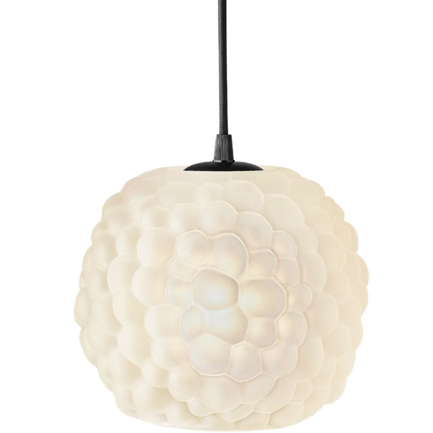Opálově bílé matné skleněné závěsné světlo Halo Design Grape 20 cm Halo Design