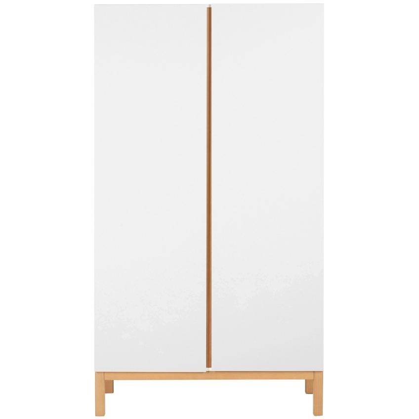 Bílá lakovaná skříň Quax Indigo 198 x 110 cm Quax