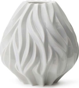 B&iacute;l&aacute; porcel&aacute;nov&aacute; v&aacute;za Mors&oslash; Flame