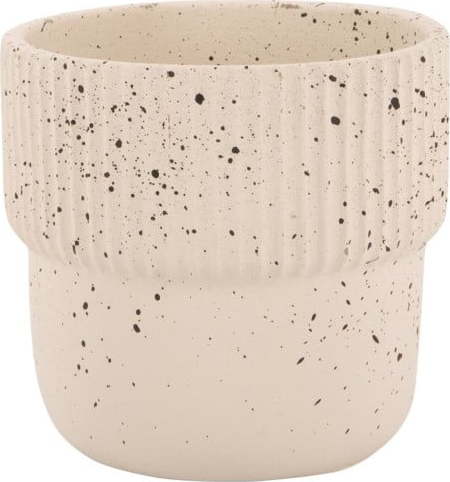 Světle béžový betonový květináč ø 14 cm Speckles - PT LIVING PT LIVING