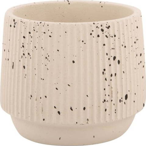 Světle béžový betonový květináč ø 15.5 cm Speckles - PT LIVING PT LIVING