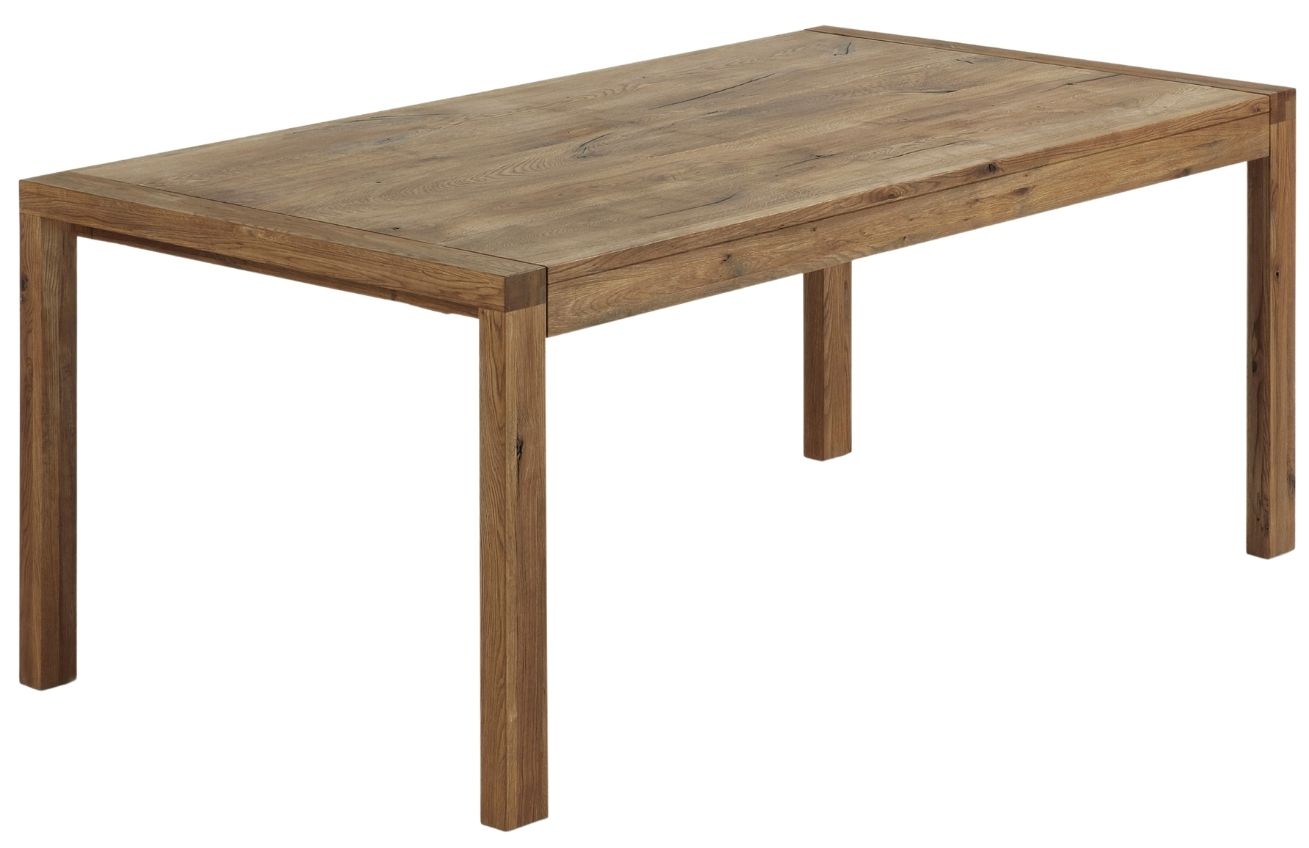 Hnědý dubový rozkládací jídelní stůl Kave Home Briva 180/230 x 90 cm Kave Home