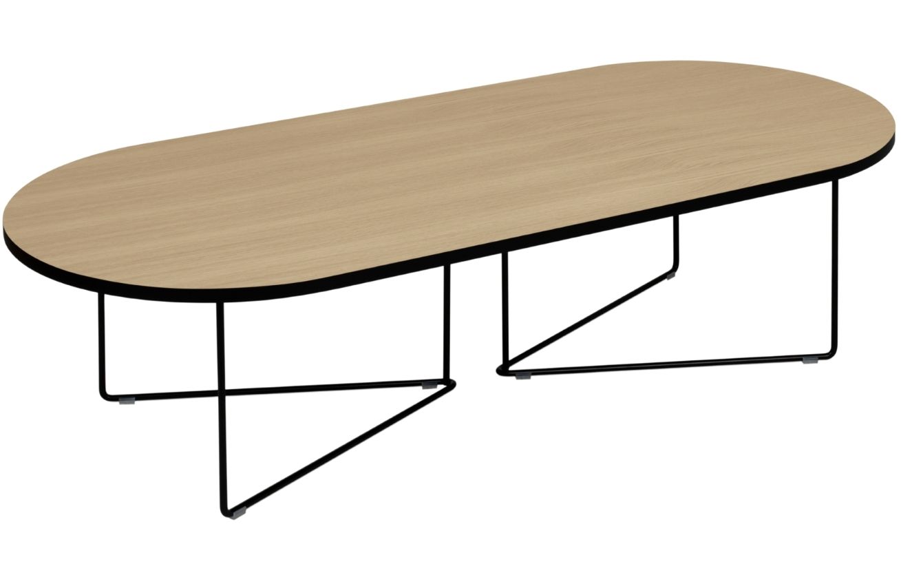 Dubový konferenční stolek TEMAHOME Oval 136 x 60 cm Temahome