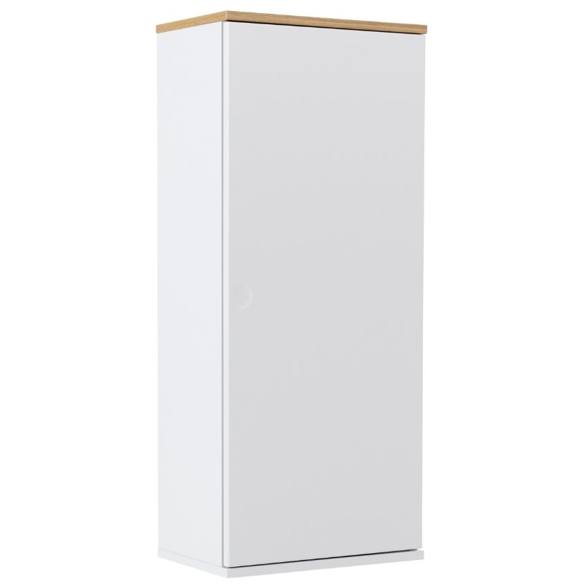 Matně bílá lakovaná nástěnná skříňka Tenzo Dot 40 x 43 cm Tenzo