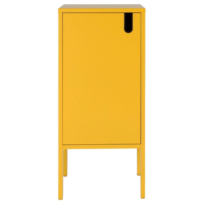 Matně hořčicově žlutá lakovaná skříňka Tenzo Uno 40 x 40 cm Tenzo