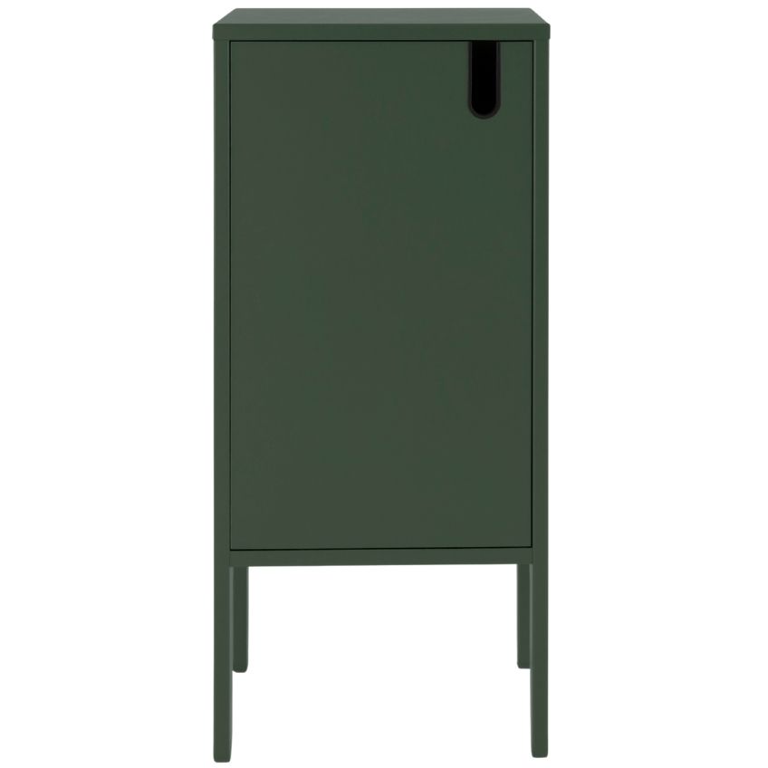 Matně zelená lakovaná skříňka Tenzo Uno 40 x 40 cm Tenzo