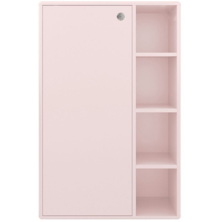 Růžová lakovaná koupelnová skříňka Tom Tailor Color Bath 100 x 65