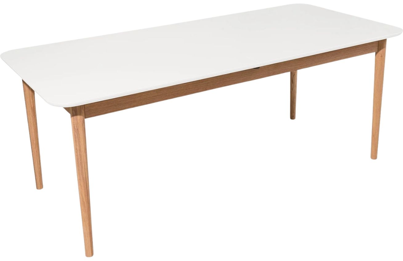 Bílý lakovaný rozkládací jídelní stůl Tom Tailor Color 190/275 x 90 cm Tom Tailor