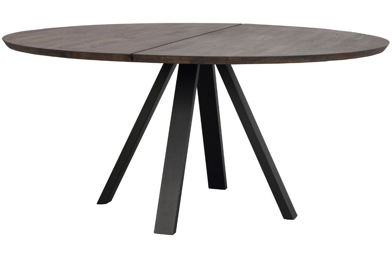 Hnědý dubový jídelní stůl ROWICO CARRADALE II. 150 cm Rowico