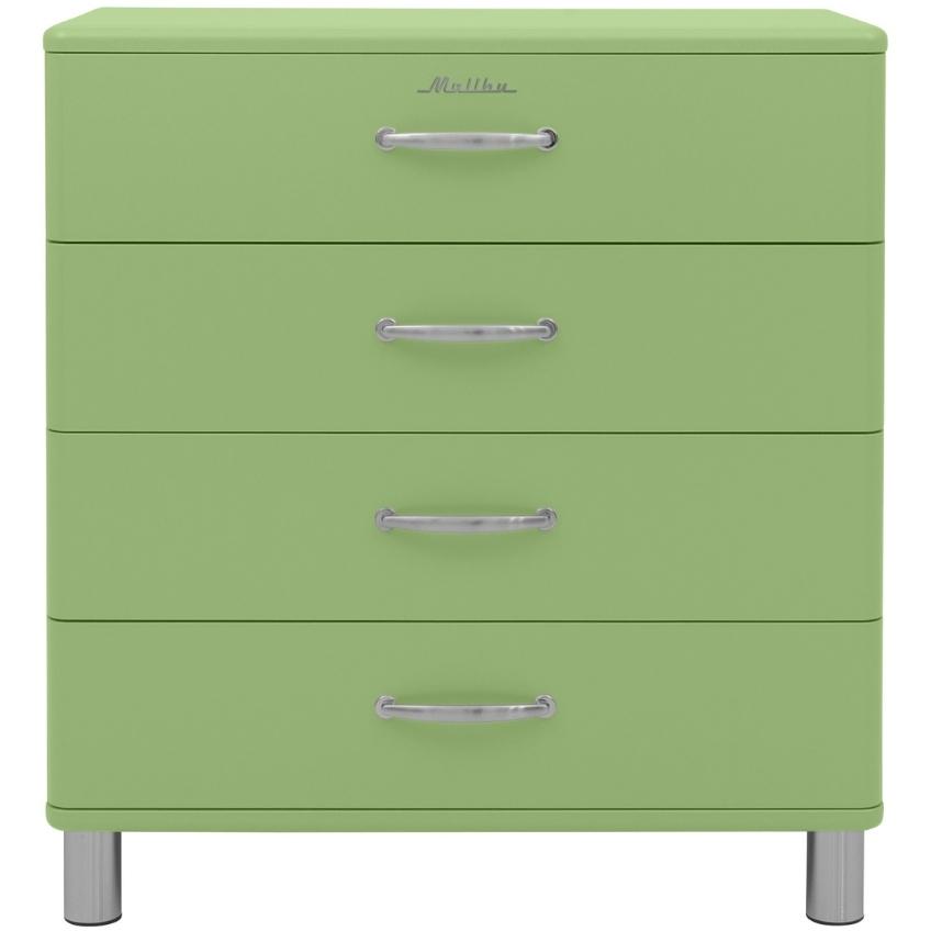 Zelená lakovaná komoda Tenzo Malibu 86 x 41 cm Tenzo