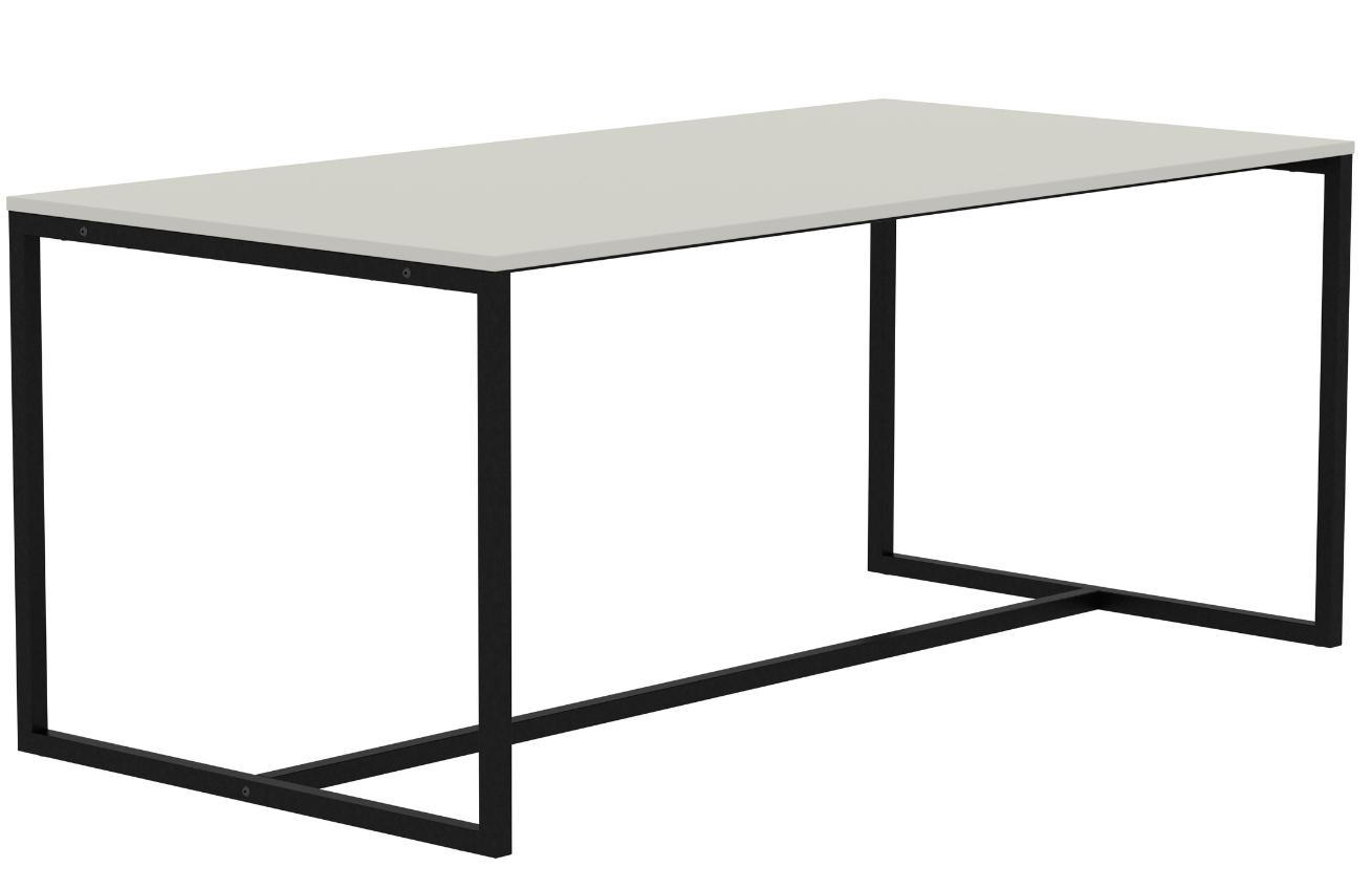 Matně bílý lakovaný jídelní stůl Tenzo Lipp 140 x 90 cm Tenzo