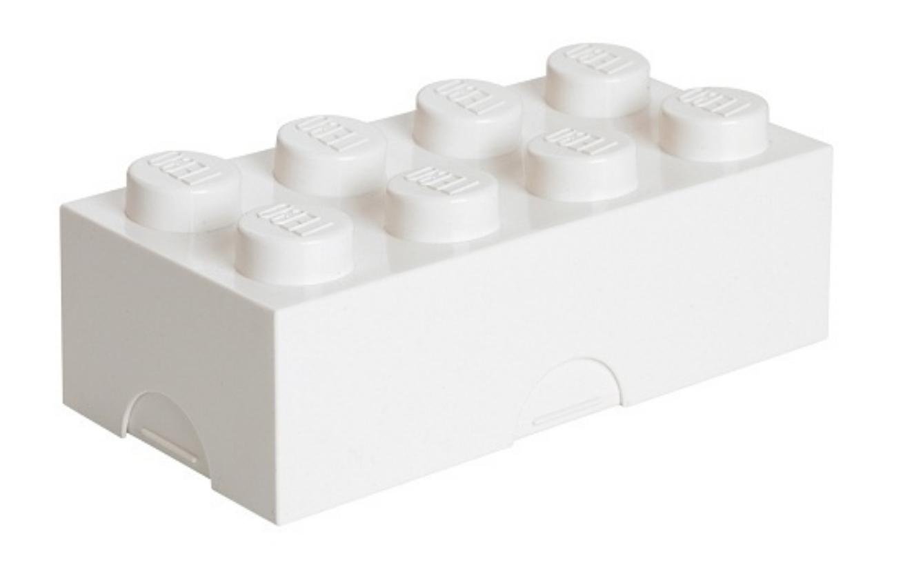 Bílý box na svačinu LEGO® Lunch 20 x 10 cm Lego®