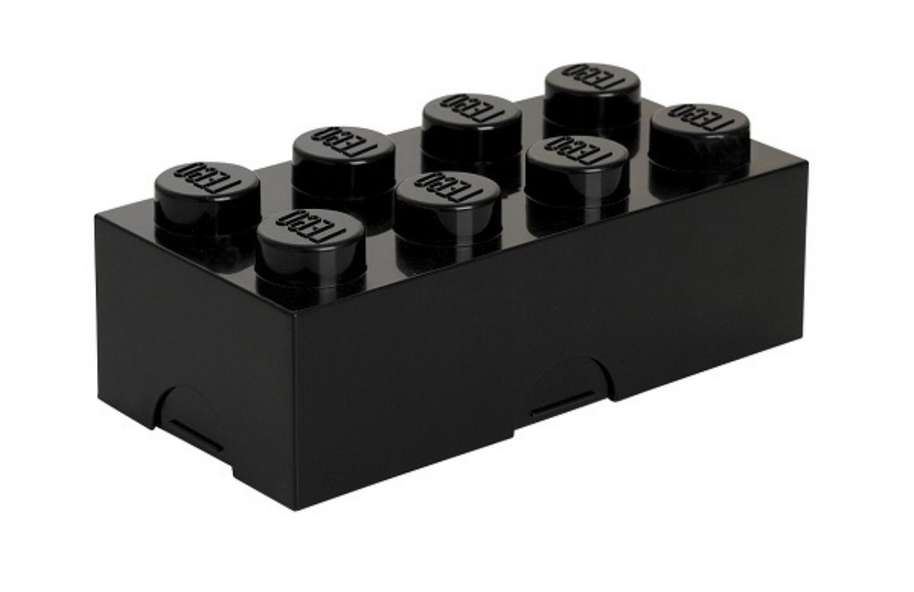 Černý box na svačinu LEGO® Lunch 20 x 10 cm Lego®