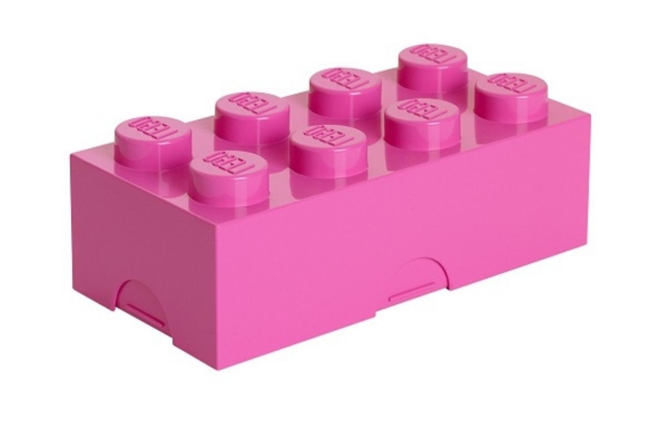 Růžový box na svačinu LEGO® Lunch 20 x 10 cm Lego®