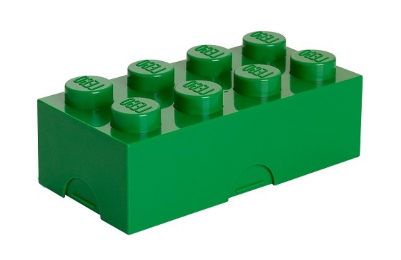 Zelený box na svačinu LEGO® Lunch 20 x 10 cm Lego®