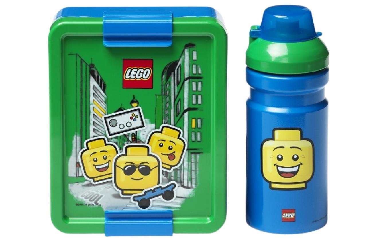 Zeleno modrý svačinový set LEGO® ICONIC Boy Lego®