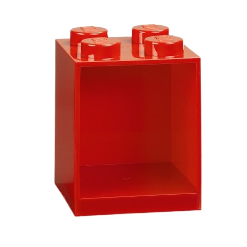 Červená nástěnná police LEGO® Storage 21 x 16 cm Lego®
