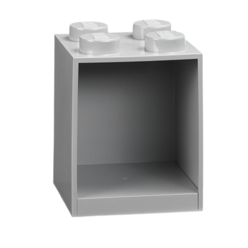 Šedá nástěnná police LEGO® Storage 21 x 16 cm Lego®