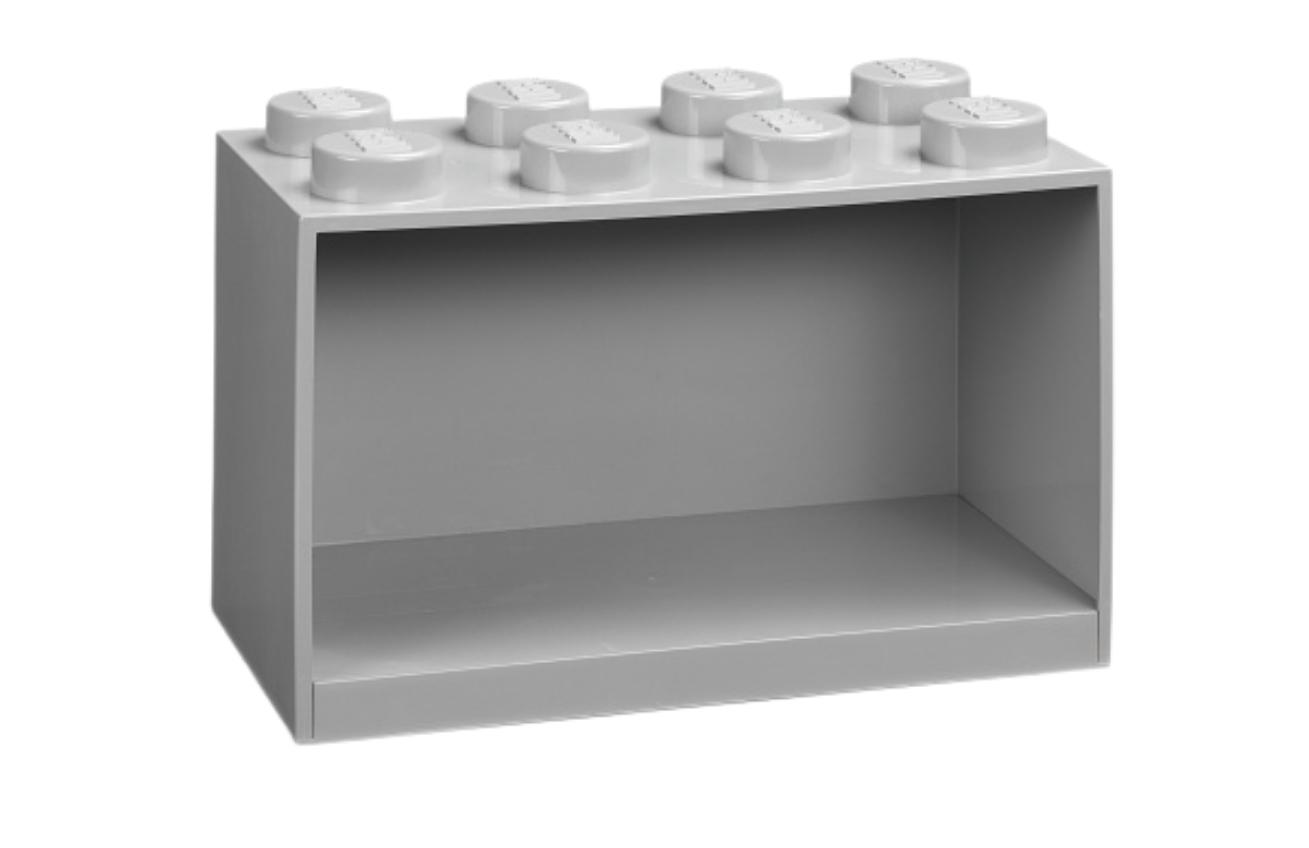 Šedá nástěnná police LEGO® Storage 21 x 32 cm Lego®