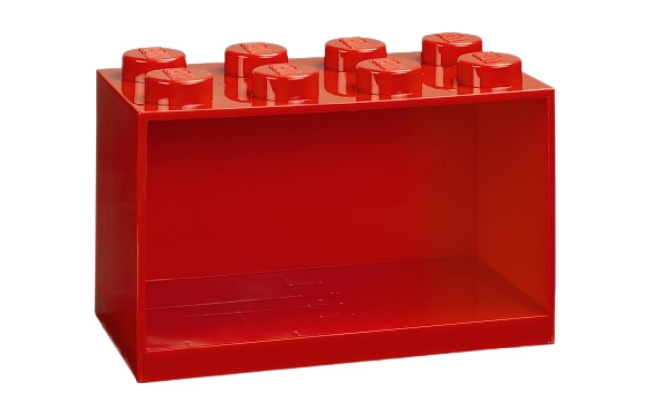 Červená nástěnná police LEGO® Storage 21 x 32 cm Lego®