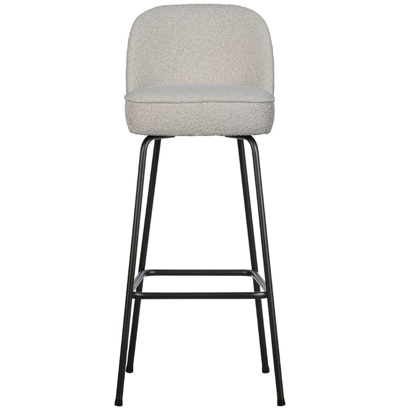 Hoorns Béžová látková barová židle Tergi 79 cm Hoorns