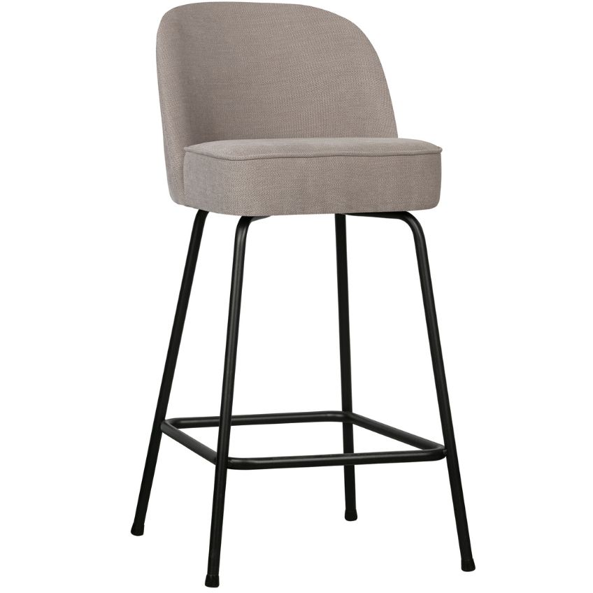Hoorns Pískově hnědá látková barová židle Tergi 65 cm Hoorns