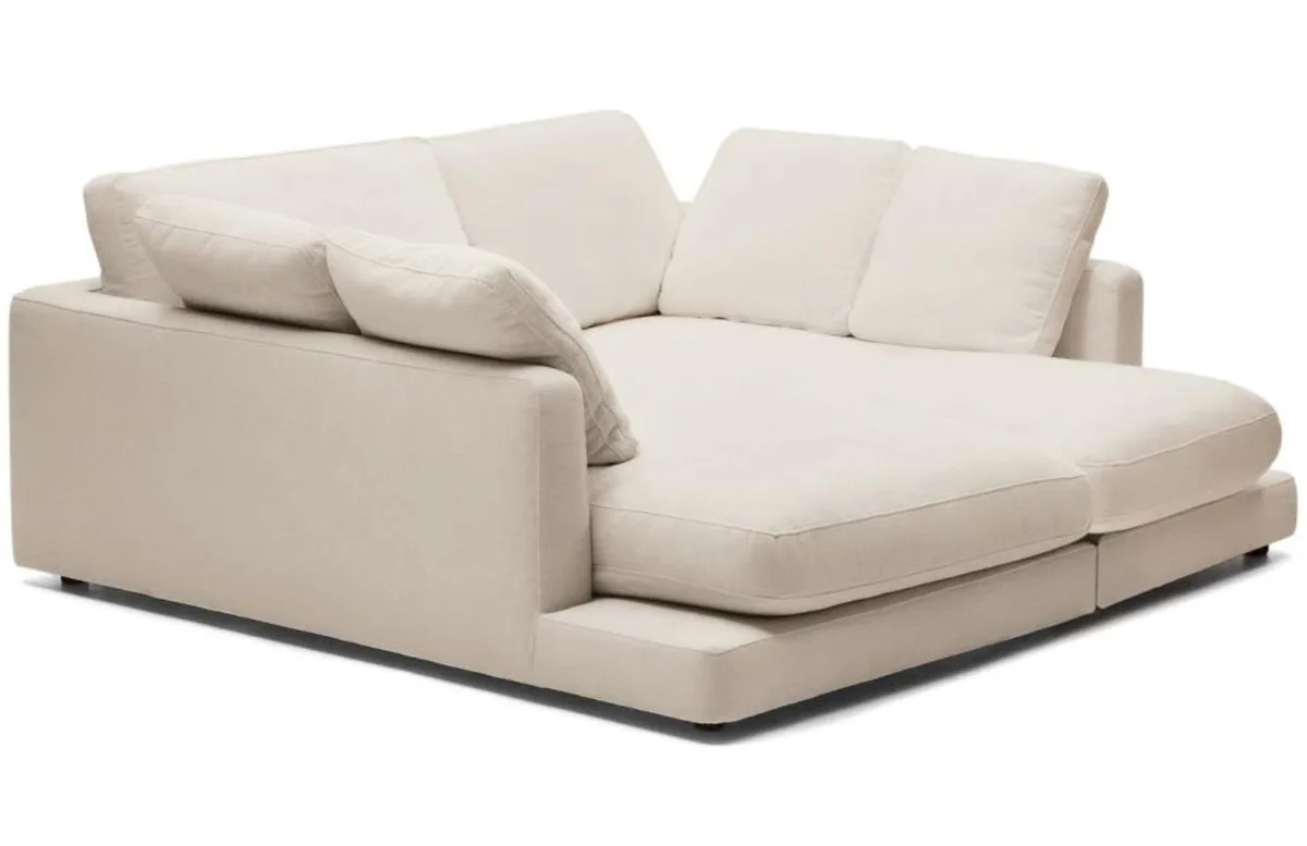Kave Home Béžová lenoška Gala 210 cm