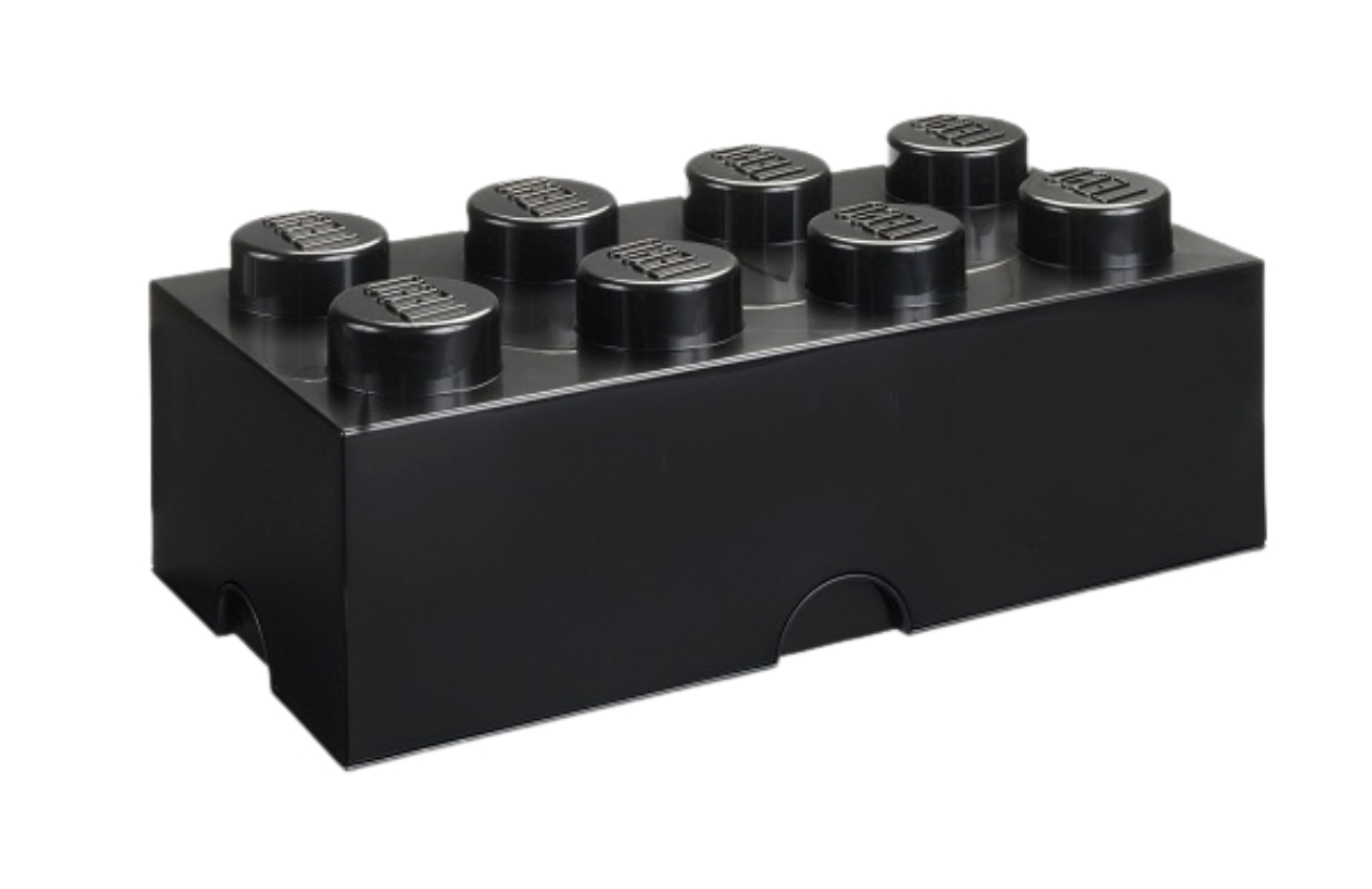 Černý úložný box LEGO® Smart 25 x 50 cm Lego®
