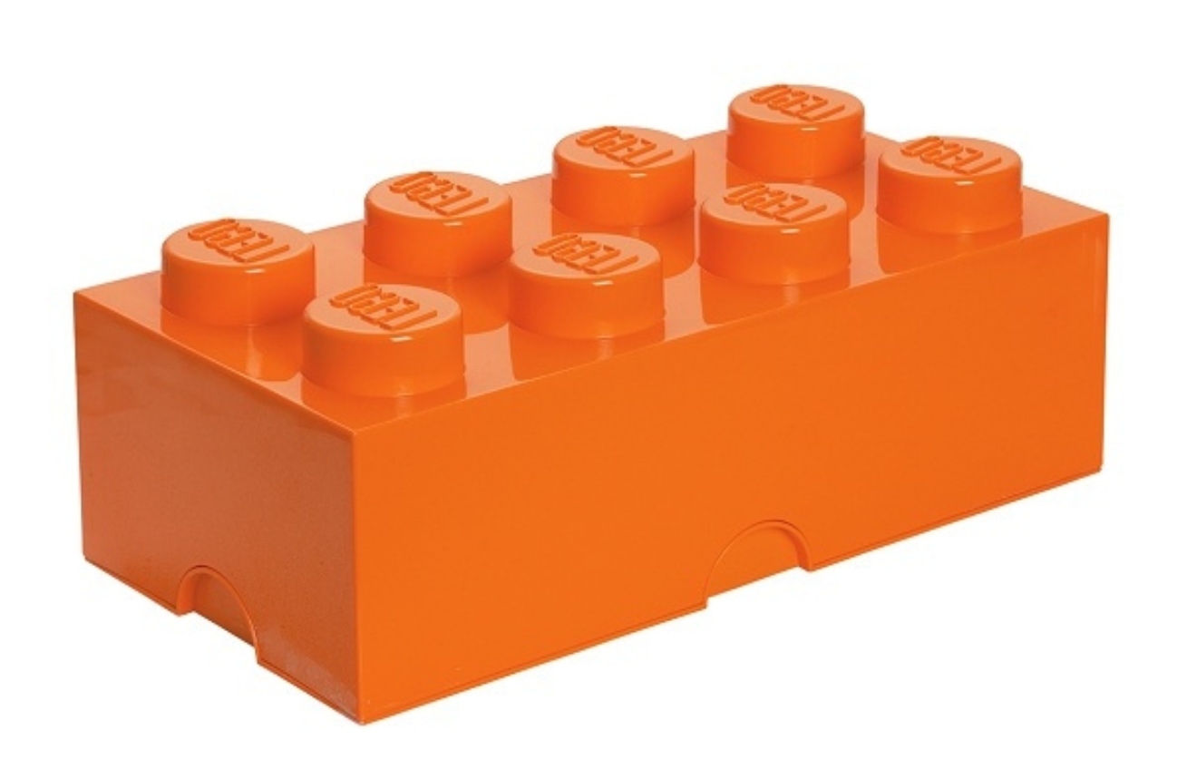 Oranžový úložný box LEGO® Smart 25 x 50 cm Lego®