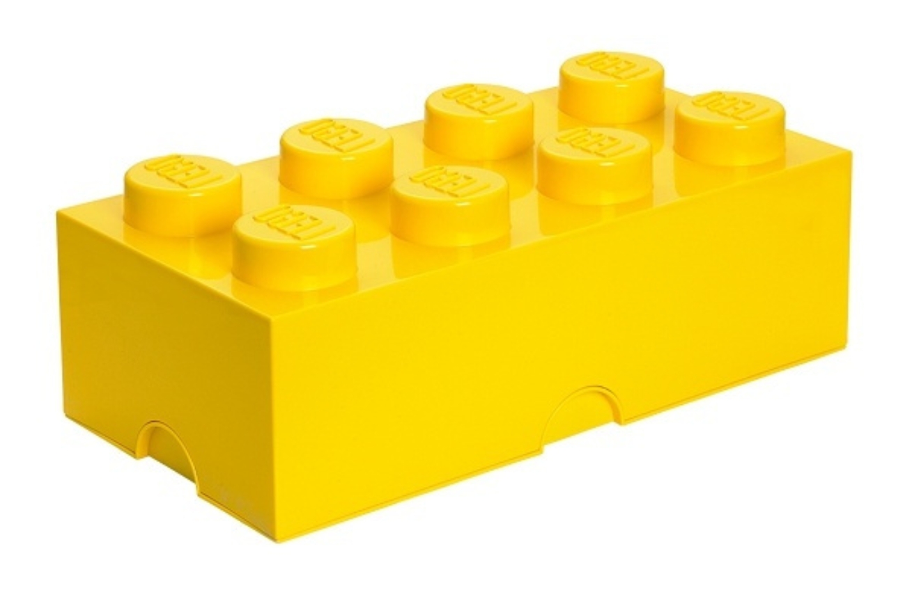 Žlutý úložný box LEGO® Smart 25 x 50 cm Lego®