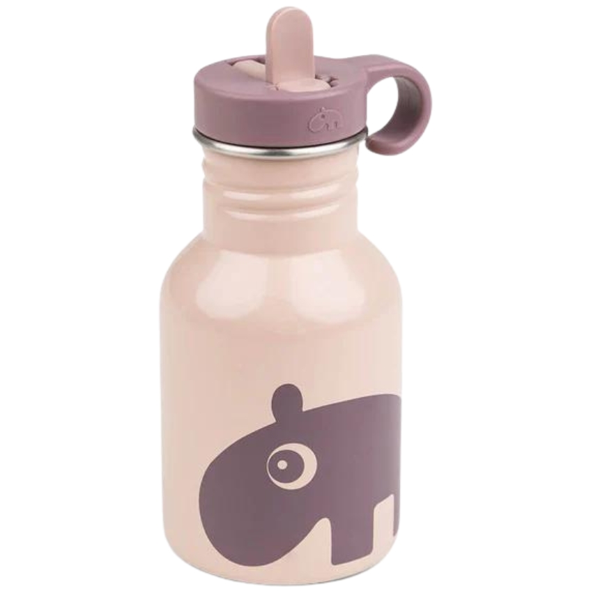 Růžová nerezová láhev Done by Deer Ozzo 350 ml Done by Deer
