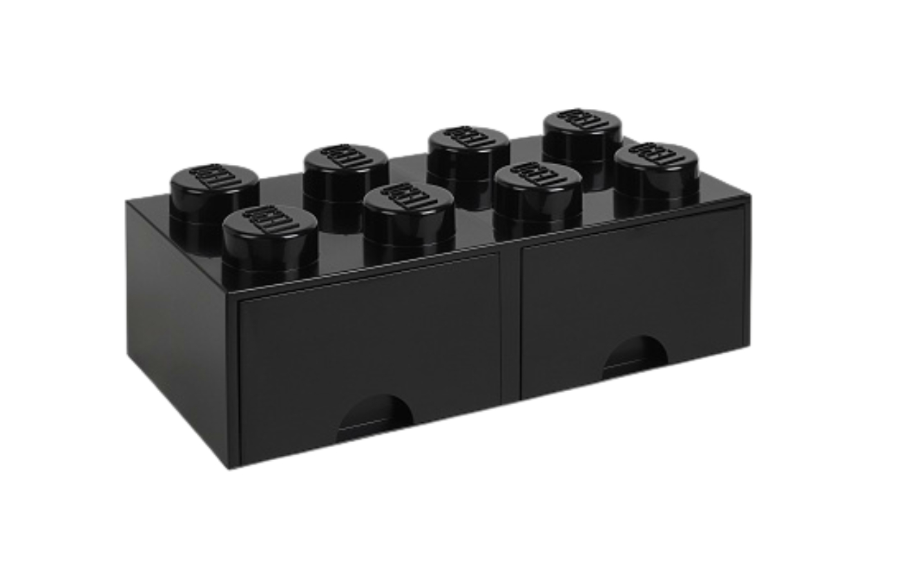 Černý úložný box LEGO® Storage 25 x 50 cm Lego®