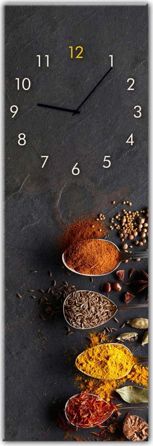 Nástěnné hodiny Styler Glassclock Spices