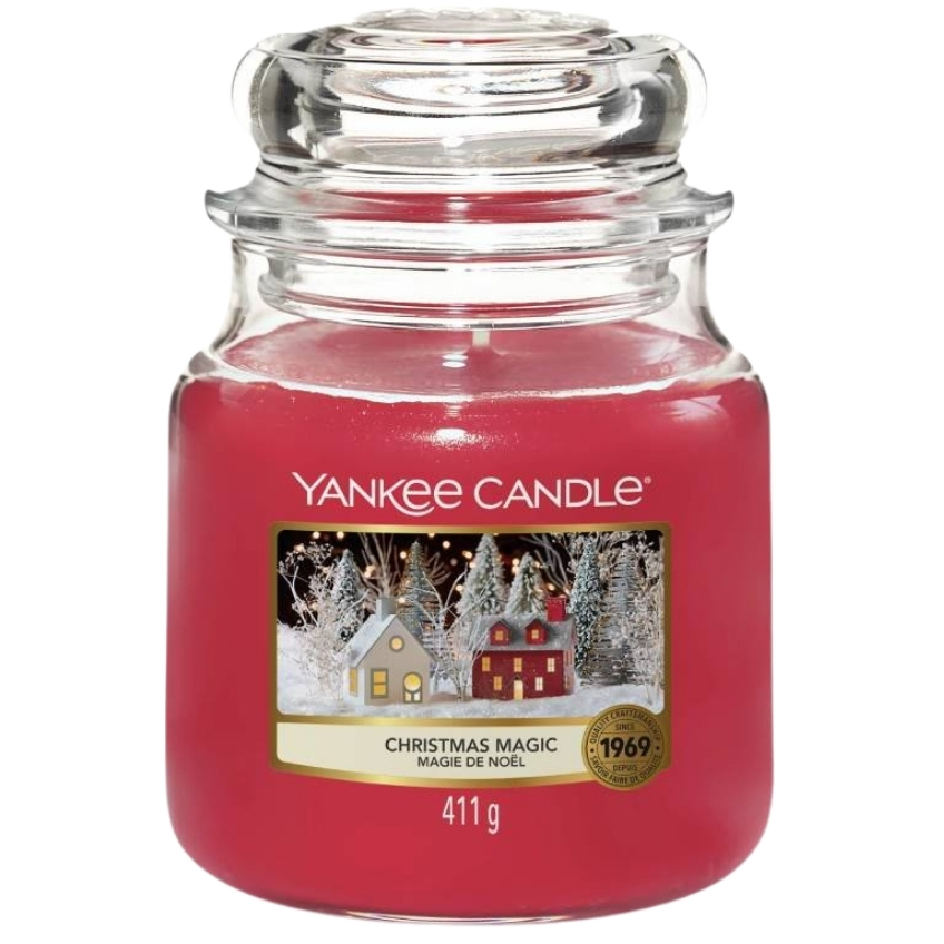 Střední vonná svíčka Yankee Candle Christmas Magic Yankee Candle