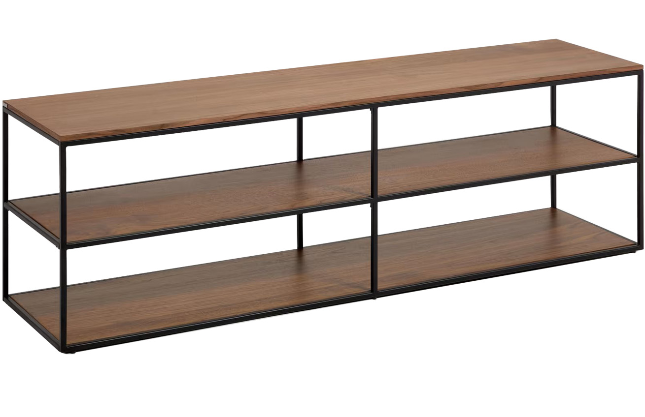 Ořechový TV stolek Kave Home Yoana 160 x 40 cm Kave Home