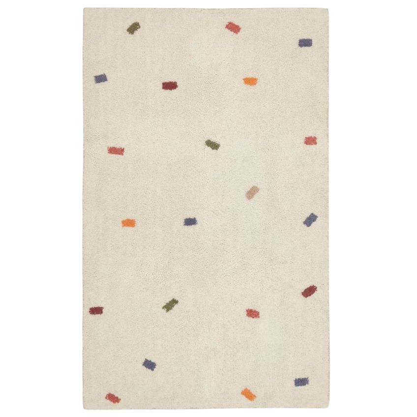 Bílý bavlněný koberec Kave Home Epifania 90 x 150 cm Kave Home