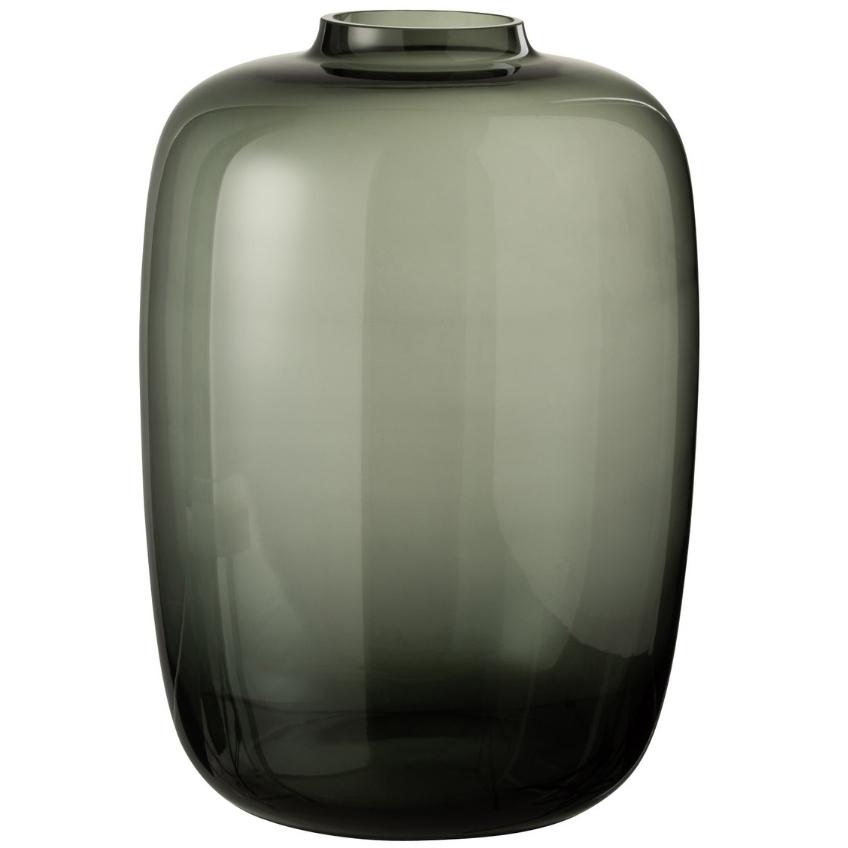 Zelená skleněná váza J-Line Nogun 35 cm J-line