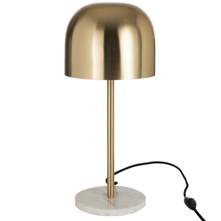 Zlatá mosazná stolní lampa J-Line Surya 49 cm J-line