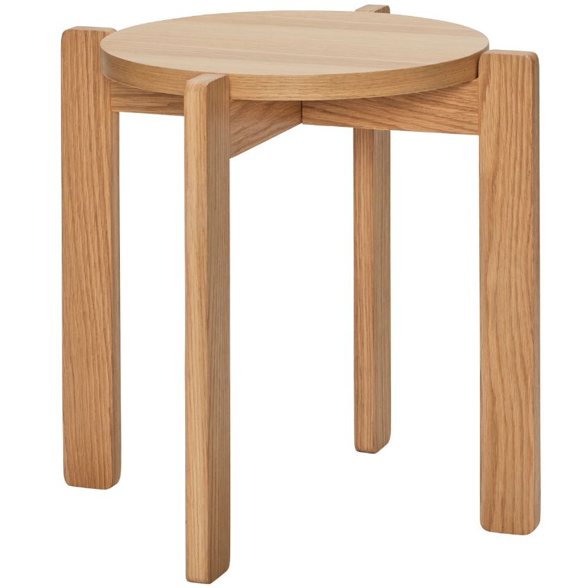 Dubová stolička Hübsch Almah 42 cm Hübsch