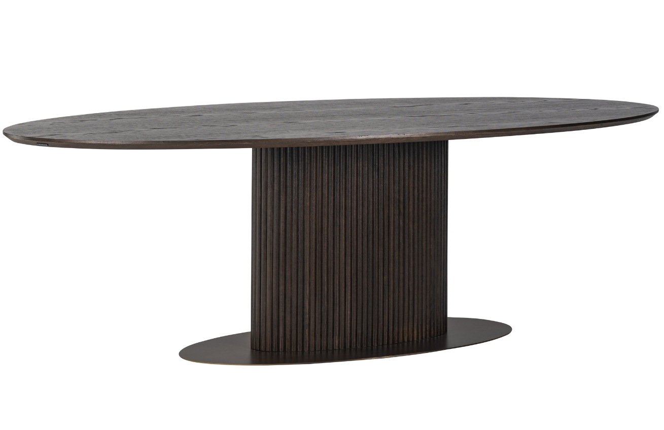 Hnědý dubový jídelní stůl Richmond Luxor 235 x 110 cm Richmond