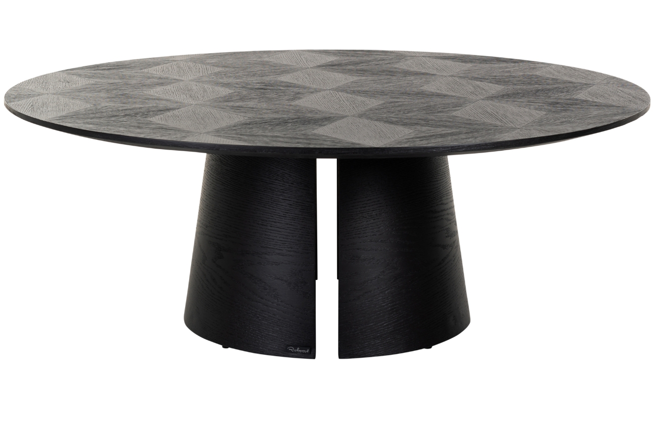 Černý dubový konferenční stolek Richmond Blax 110 cm Richmond