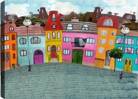 Obraz Tablo Center Fun Houses