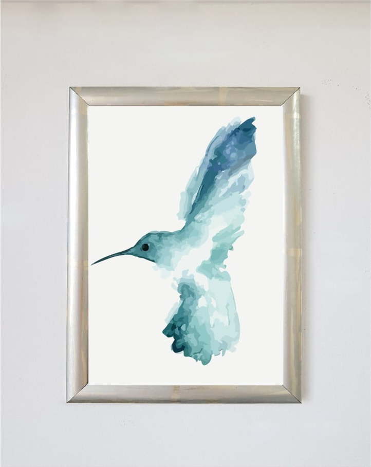 Plakát v rámu Piacenza Art Bird Left