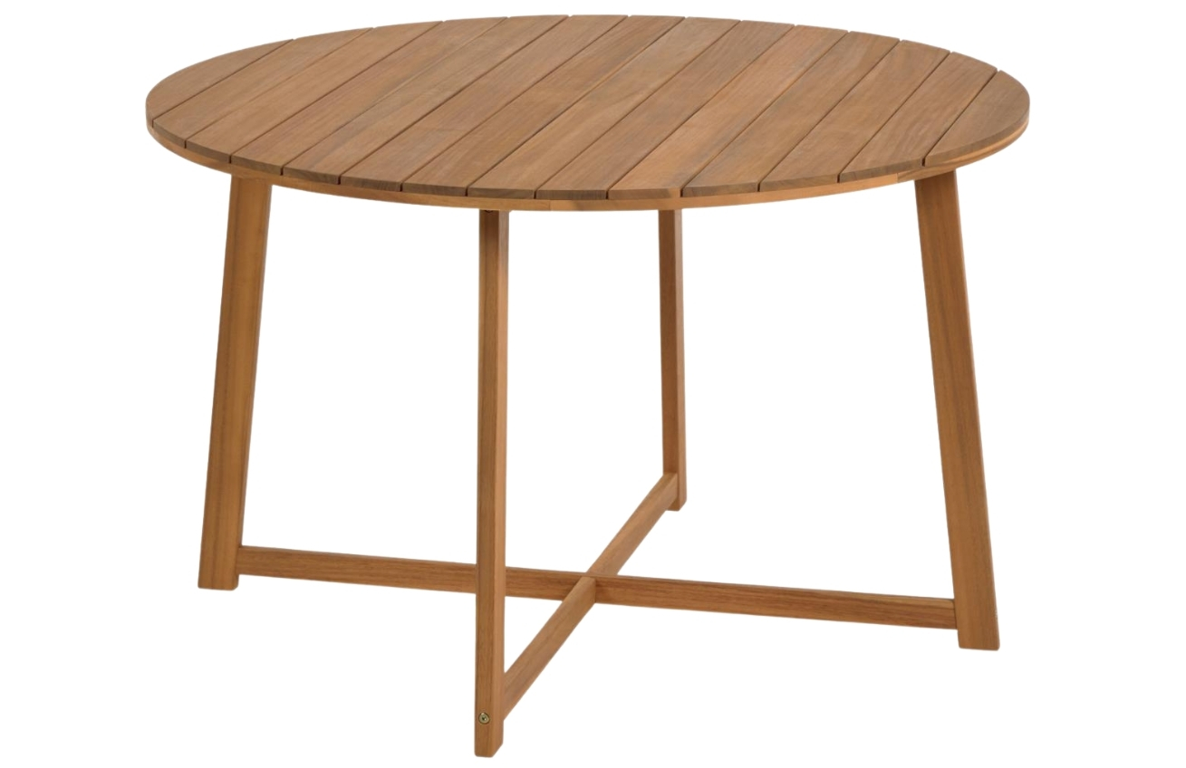 Dřevěný kulatý zahradní stůl Kave Home Dafne 120 cm Kave Home