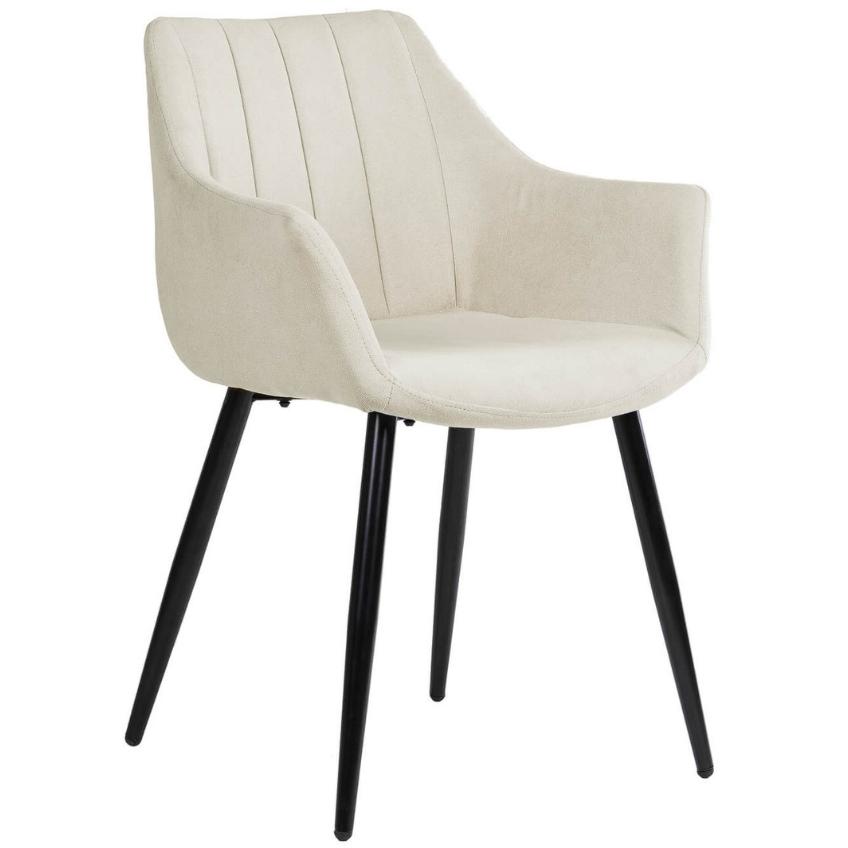 Béžová látková jídelní židle Somcasa Fiona Somcasa