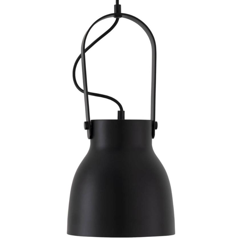 Černé kovové závěsné světlo Somcasa Andilla 19 cm Somcasa